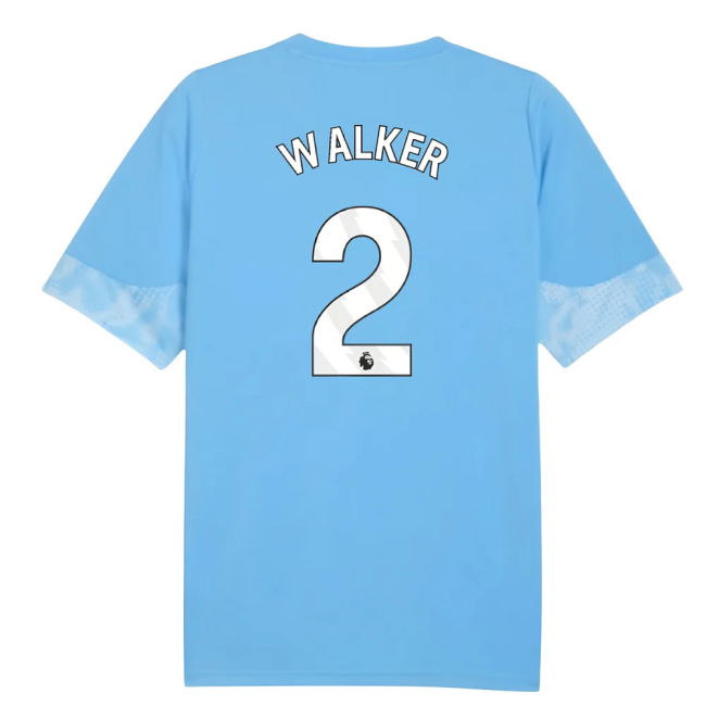 2025-2026 Man City Training Jersey (Light Blue) (Walker 2)