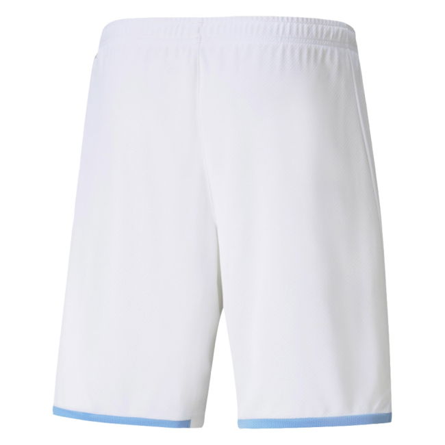 Men's 2021-2022 Man City Home Change Shorts (White)