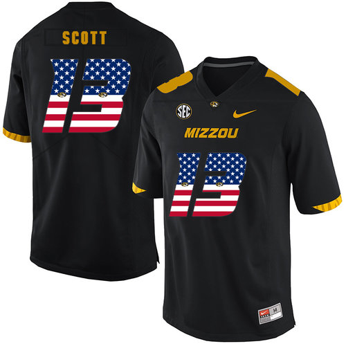 Men's None Black 2024 home jersey Kam Scott #13 durabl Jersey