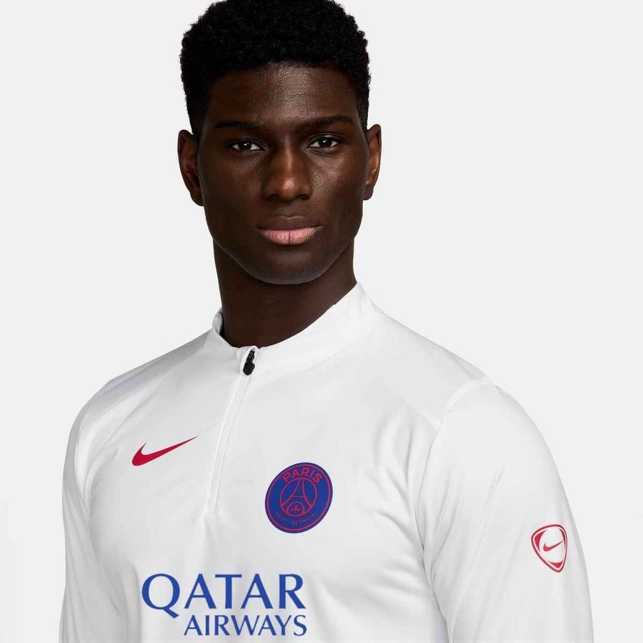 Paris Saint Germain Training Shirt SF Strike Drill 3rd - White/Global Red