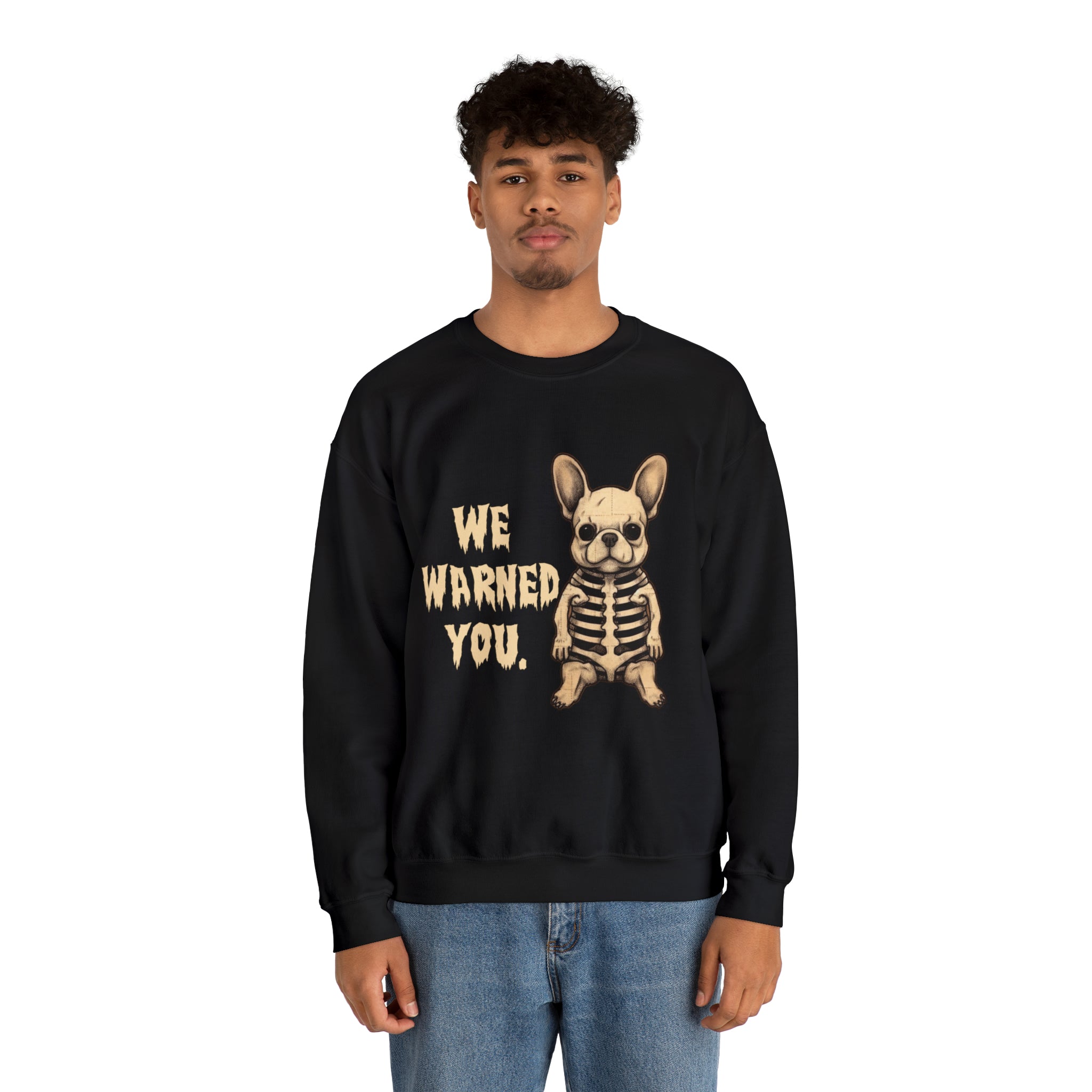 Street-Ready We Warned You Halloween Unisex Sweatshirt for Pet Stylish
