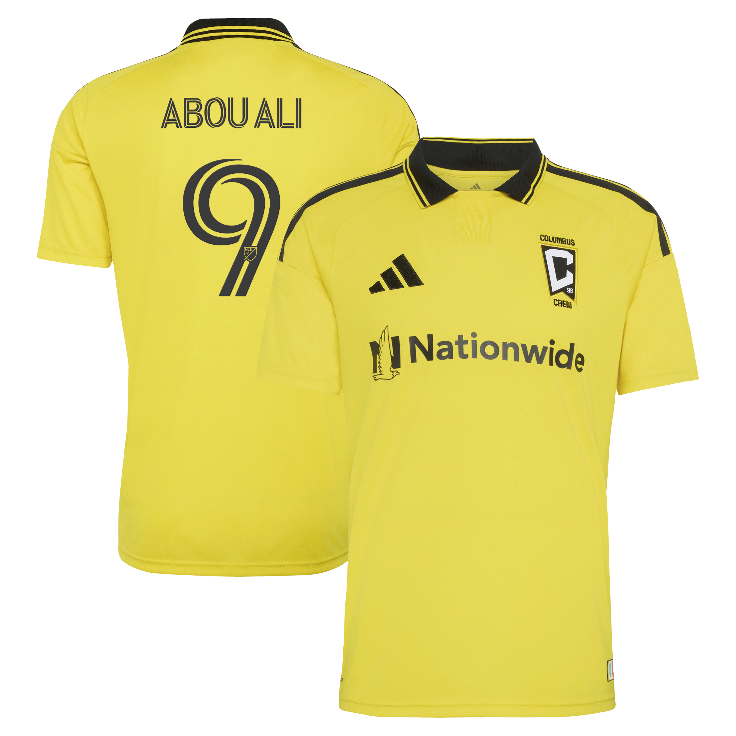 [JED] Wessam Abou Ali Columbus Crew 2026 The Crafted for Excellence Kit Replica Jersey - Yellow