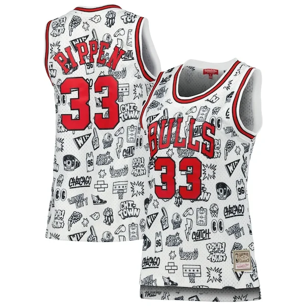 Premium Scottie Pippen CHI Swingman Jersey - Best Value - Fan Favorite