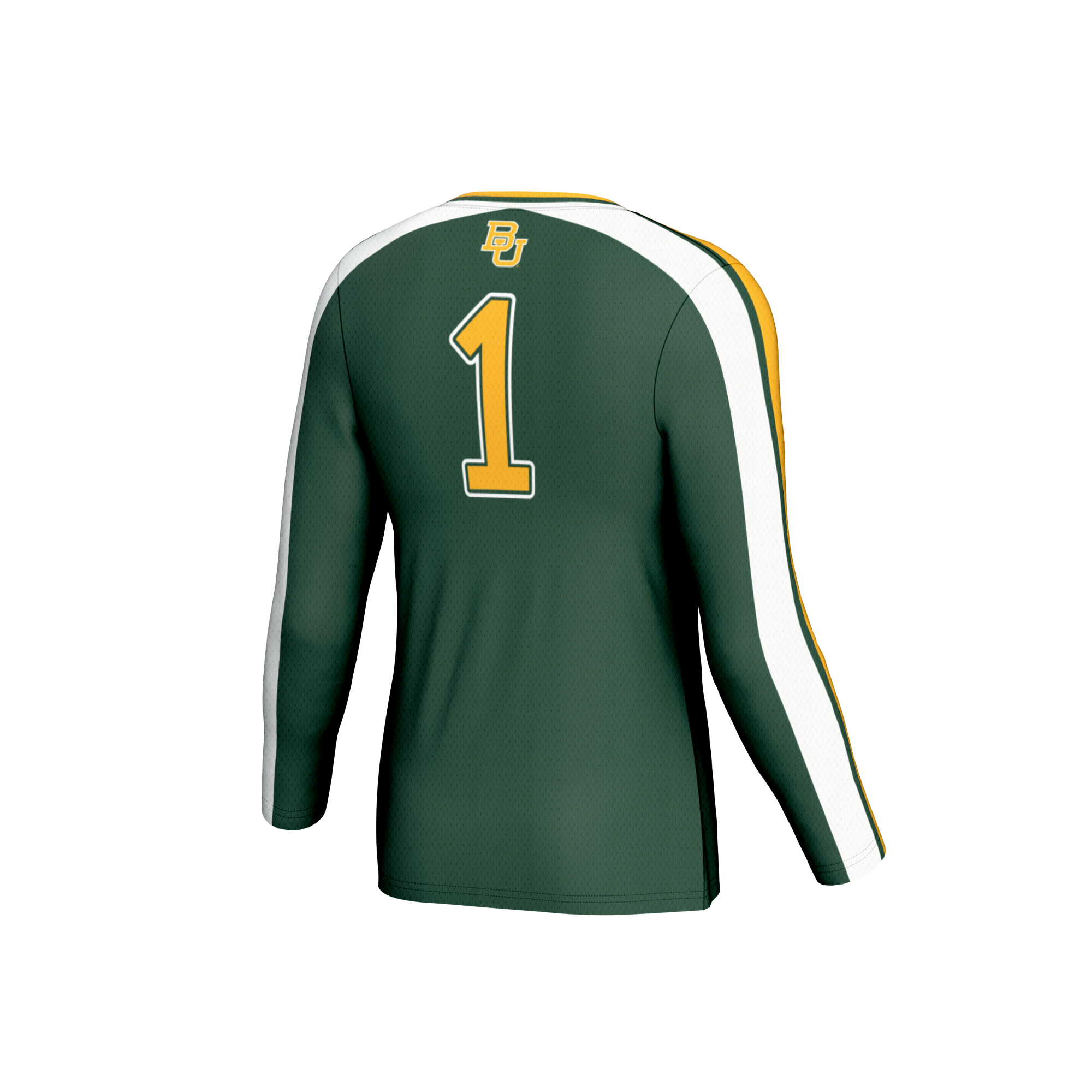 [NJP] Baylor Bears GameDay Greats Unisex Lightweight Volleyball Fashion Jersey - Green