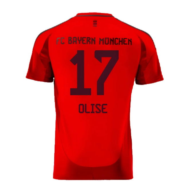 2024-2025 Home Shirt by Bayern Munich (Adult