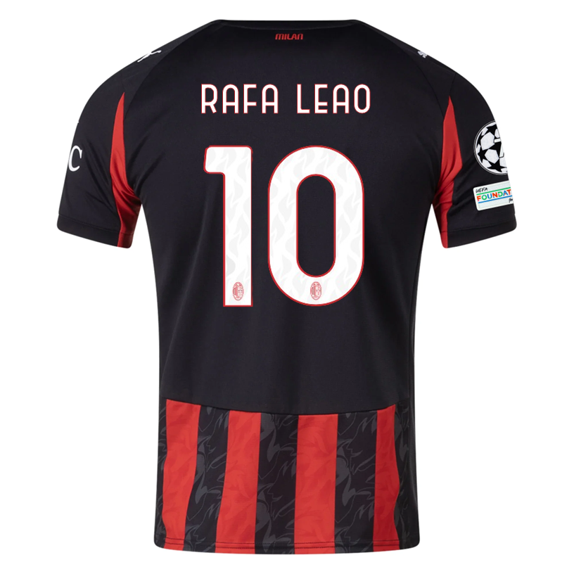 AC Milan Patches 2025-2026 UCL Home Jersey – Authentic Shirt