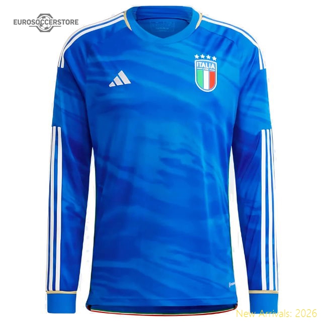 Official European Team 2023-2024 Home Long Sleeve Jersey
