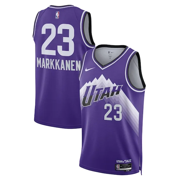 Lauri Markkanen UTA Durable Jersey - Economical Deal - Fan Favorite