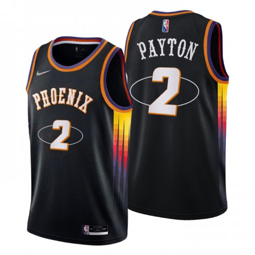 Suns Black Phoenix Suns #2 Nike Jersey - Discounted Basketball Jersey