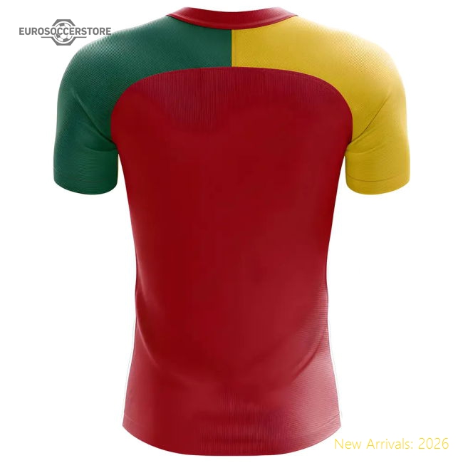 2025-2026 Indomitable Lions Flag Concept Football Shirt - Womens