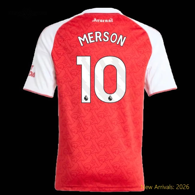 2025-2026 Arsenal Home Shirt (Kids) (Merson 10)