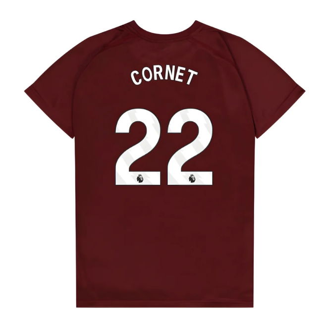 West Ham United Poly T-Shirt (Claret/Blue) - Kids (Cornet 22)