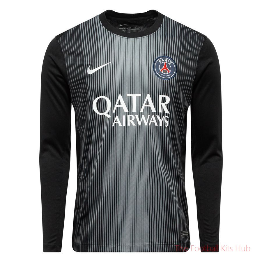 Paris Saint Germain Goalkeeper Shirt 2025/26 Long Sleeves Kids