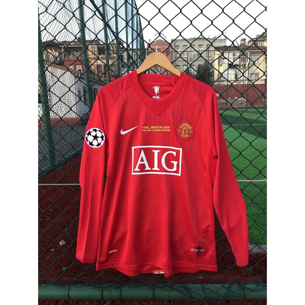 2007-2008 Man United kit long sleeve