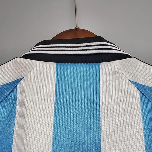Authentic 1998 Argentina Camiseta World Cup World Cup With Special