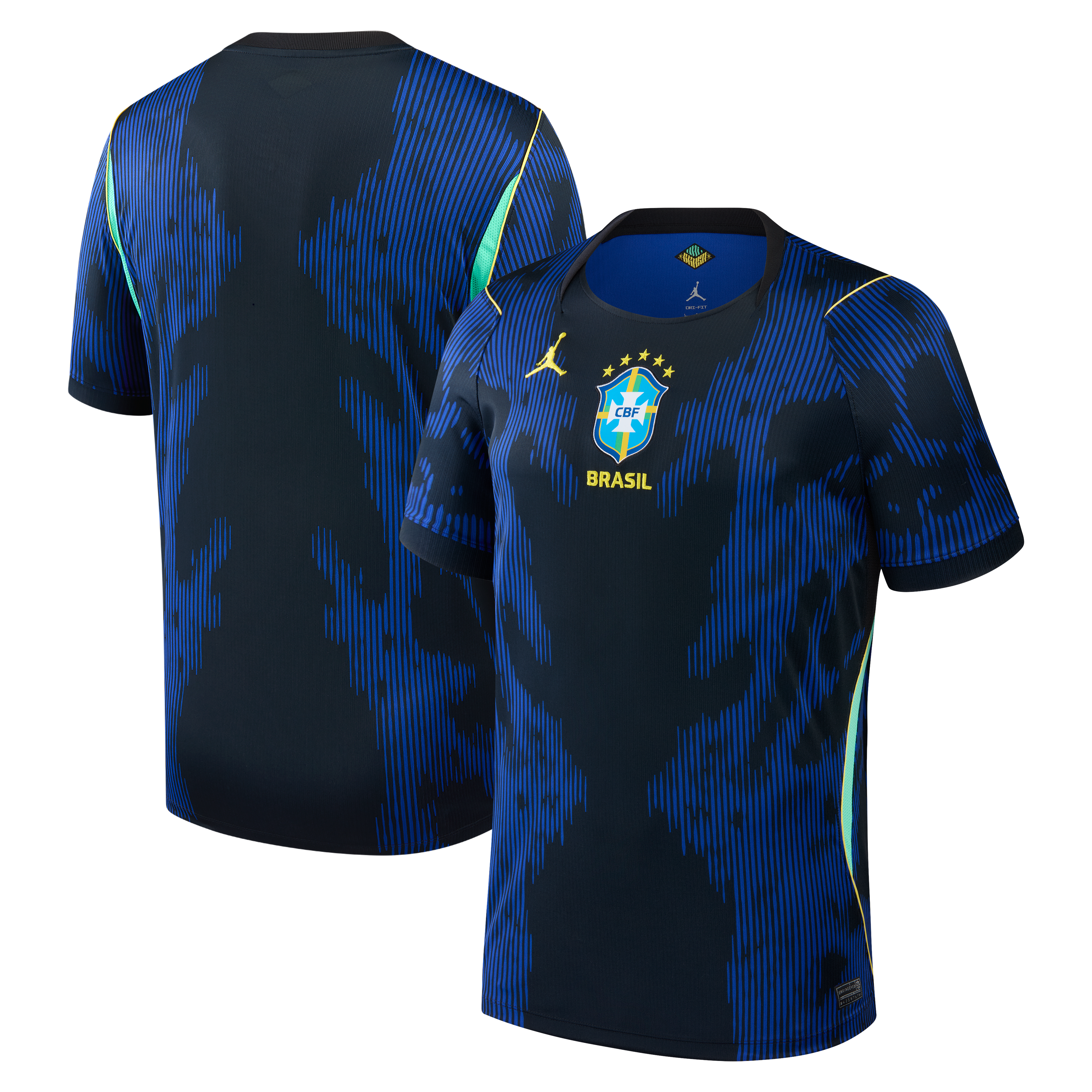 [JED] Women's Brazil National Team 2026 Away Stadium Replica Jersey - Blue