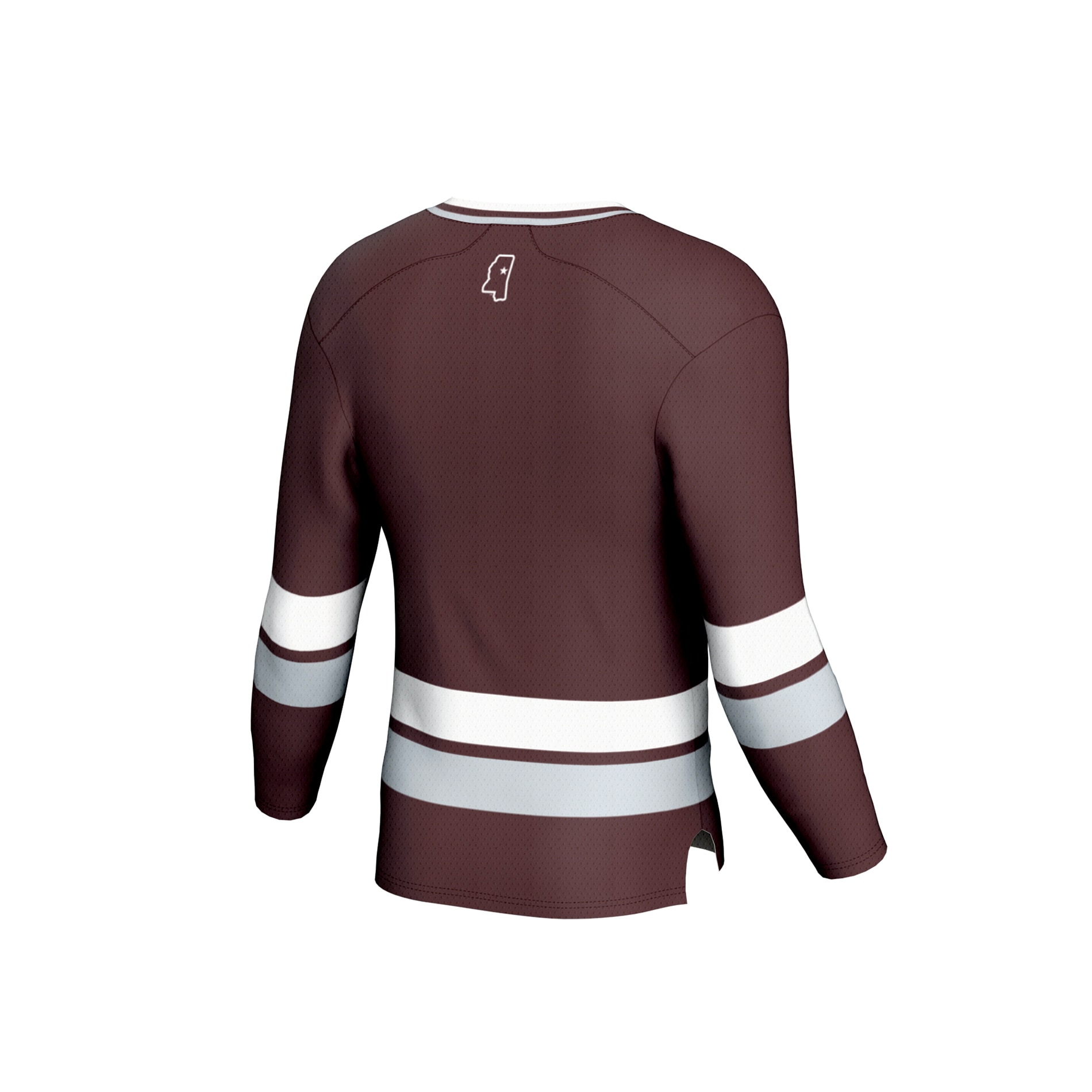 [NJP] Mississippi State Bulldogs GameDay Greats Unisex Spirit Hockey Jersey - Maroon