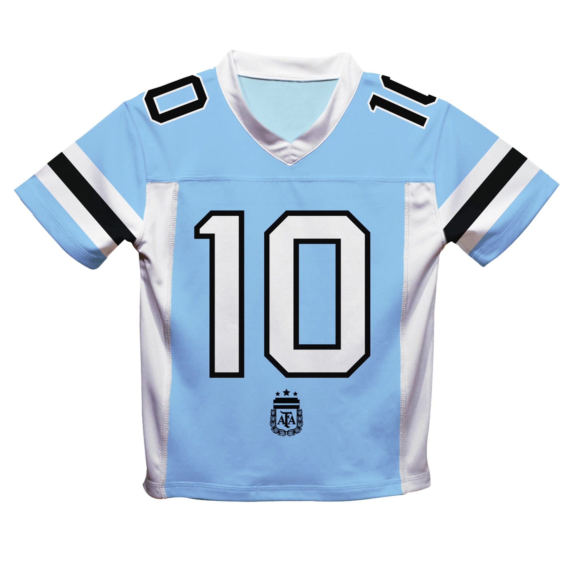 [SPK] Lionel Messi Argentina National Team Vive La Fete Football Jersey - Light Blue