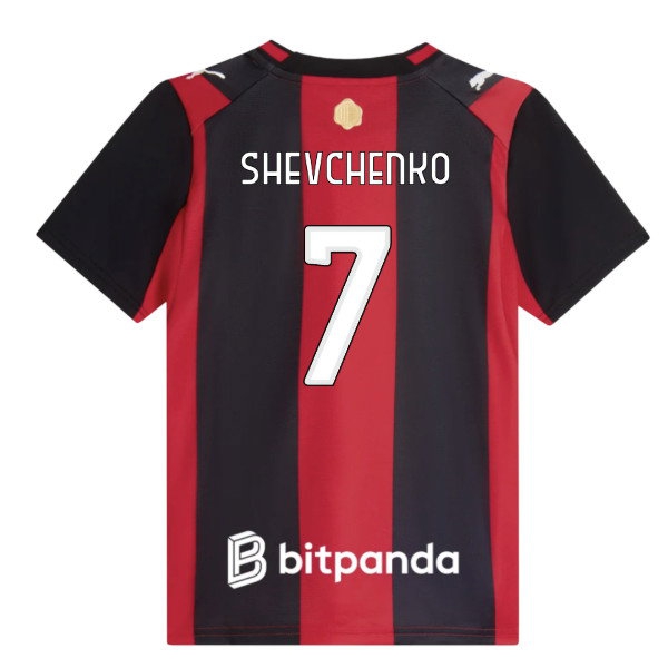 [JGK] 2026-2027 AC Milan Home Shirt (Kids) (Shevchenko 7)