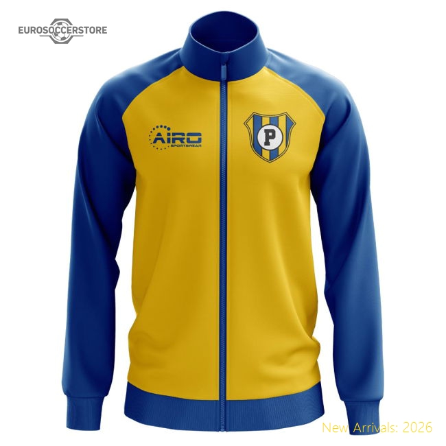 Top-Quality Parma Concept Football Track Jacket (Yellow)