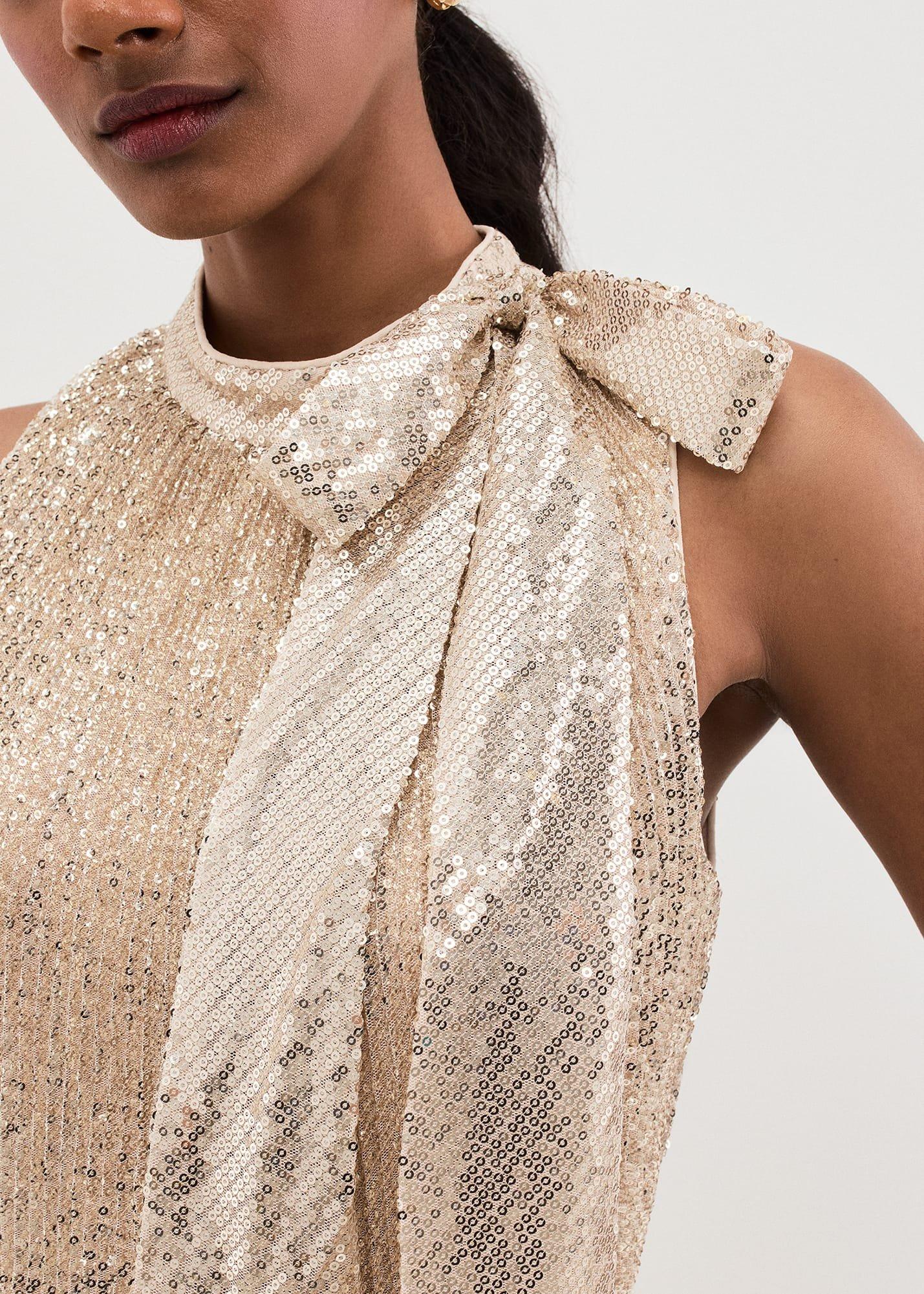 Sammy Silver Sequin Dress