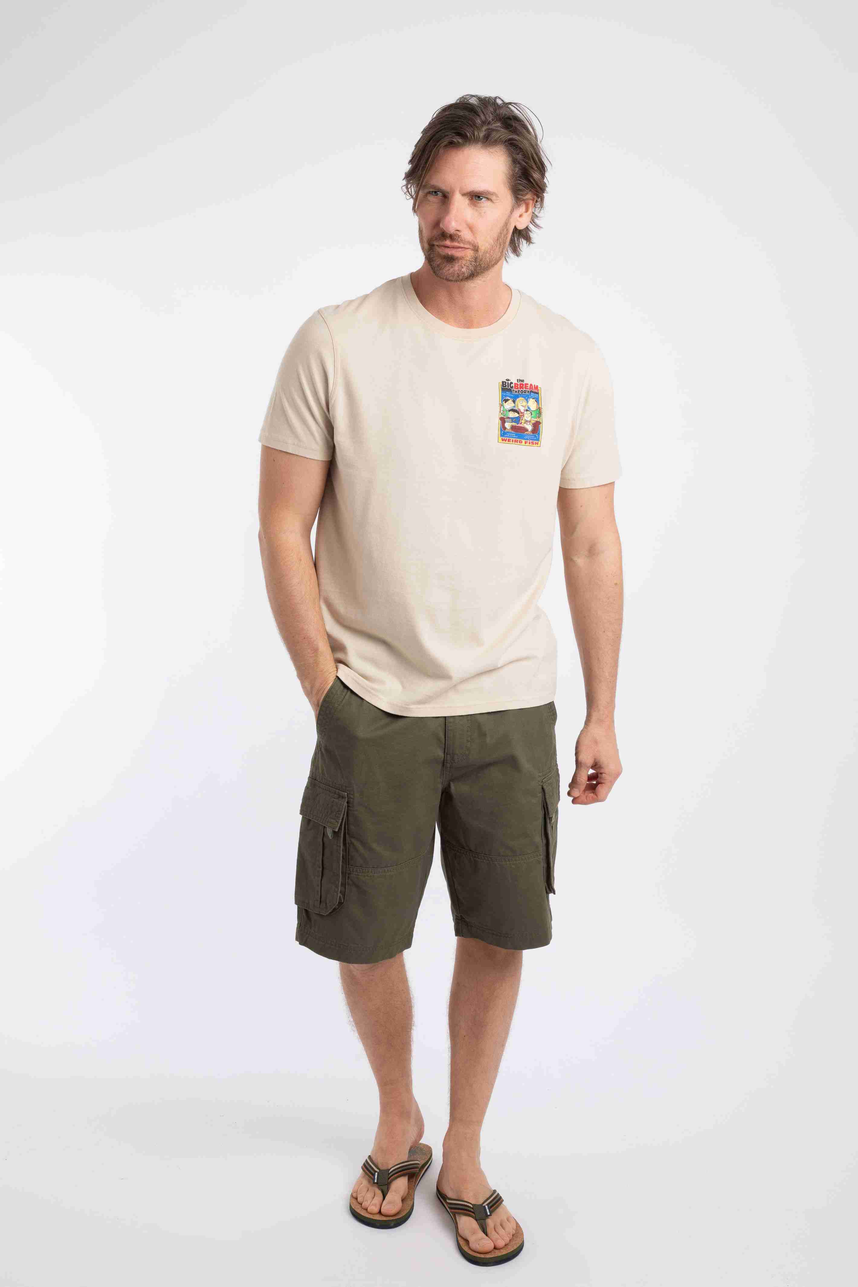 Big Bream Theory Back Print Artist T-Shirt String