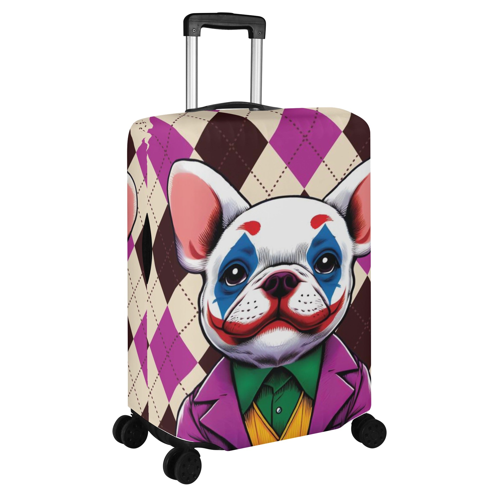 French Bulldog Jax Luggage Cover Cute Frenchie Essential