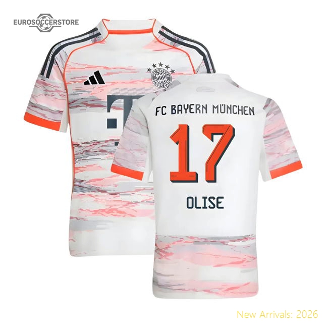 Bayern Munich Away Kit 2025-2026 Fan Collection Jersey