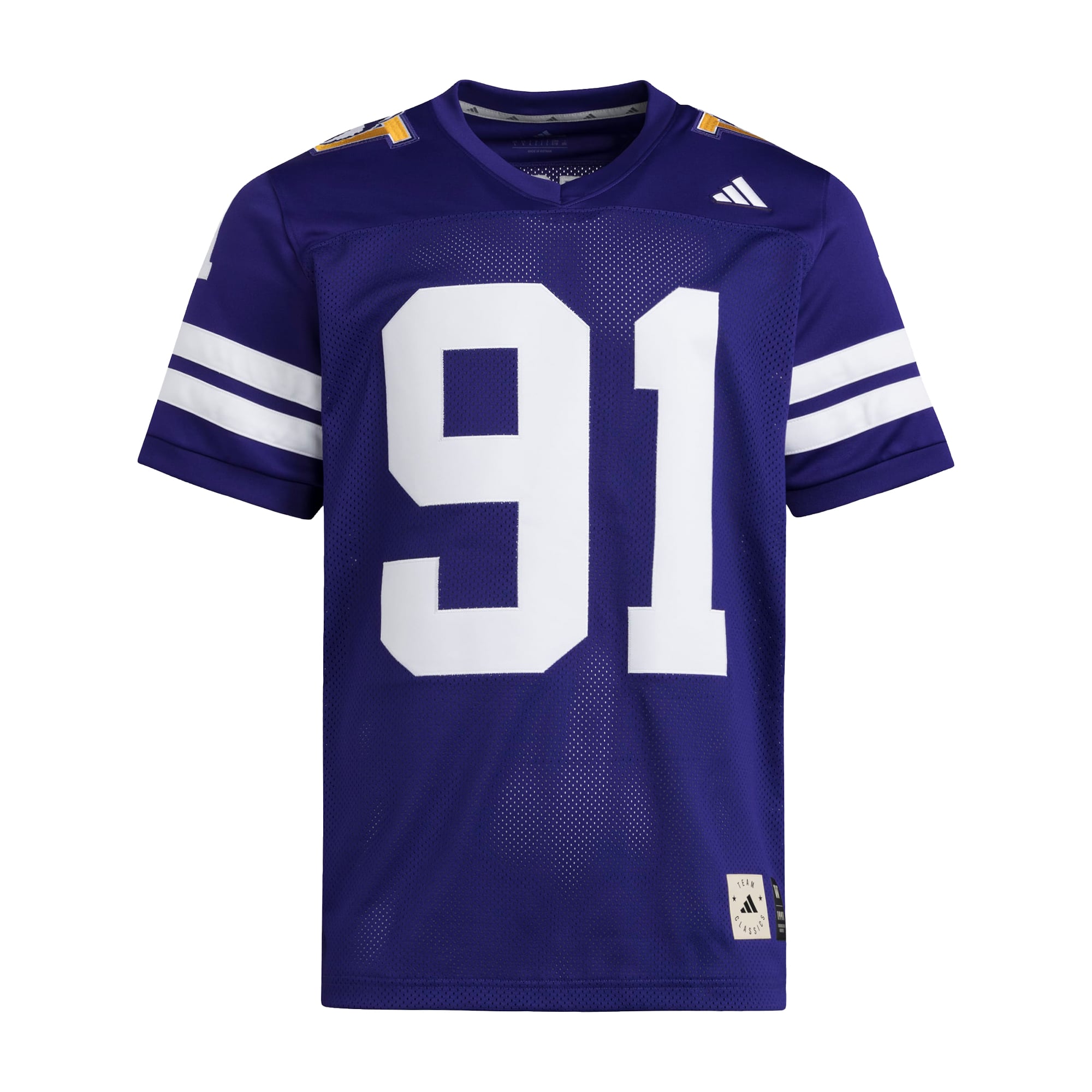 Men's Purple Washington Huskies 1991 National Championship Anniversary Icon Football Jersey