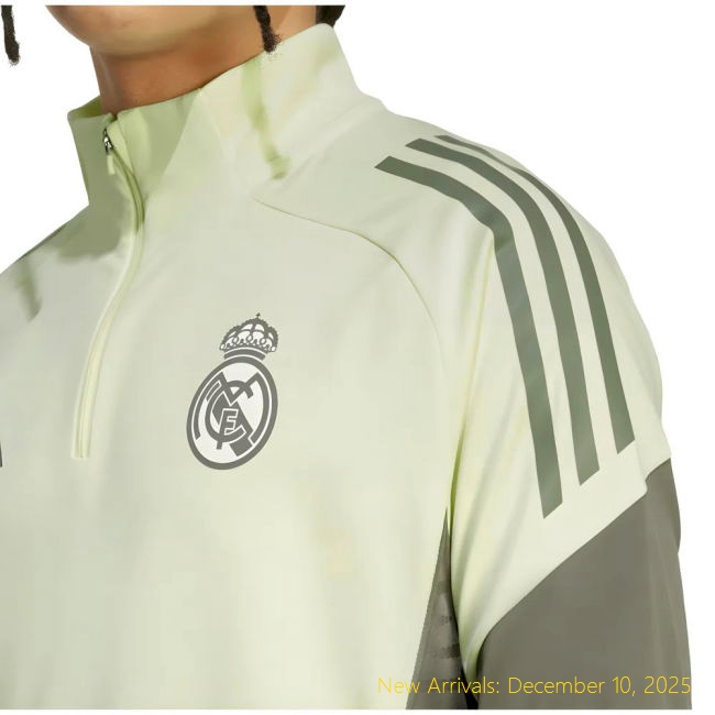 Top Grade 2025-2026 RM Real Madrid Training Top (Almost Lime)