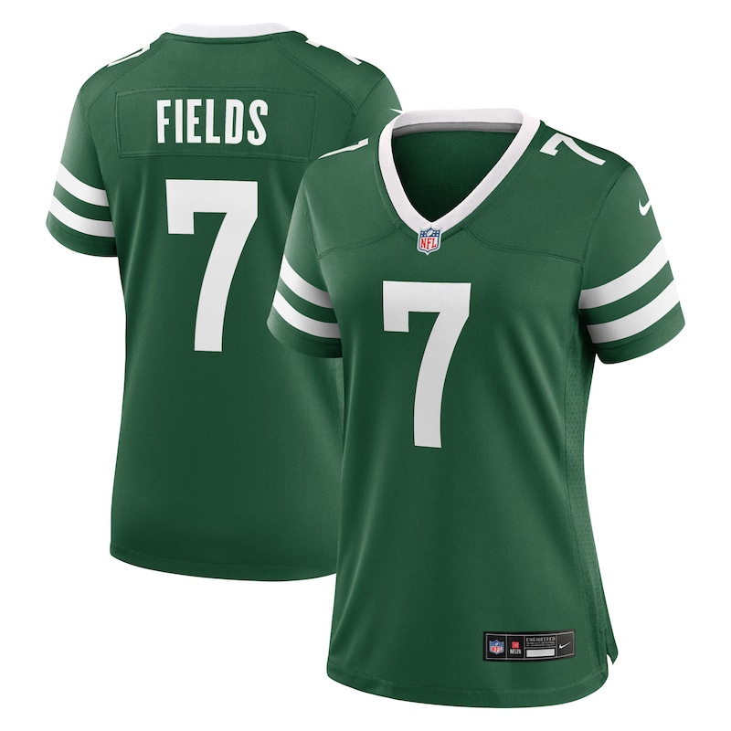None Justin Fields NY Jets Vintage Pro-Level Jersey for NFL Fans