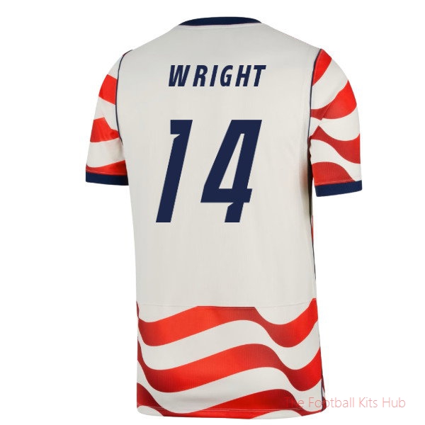 2026-2027 USA Home Shirt (Wright 14)