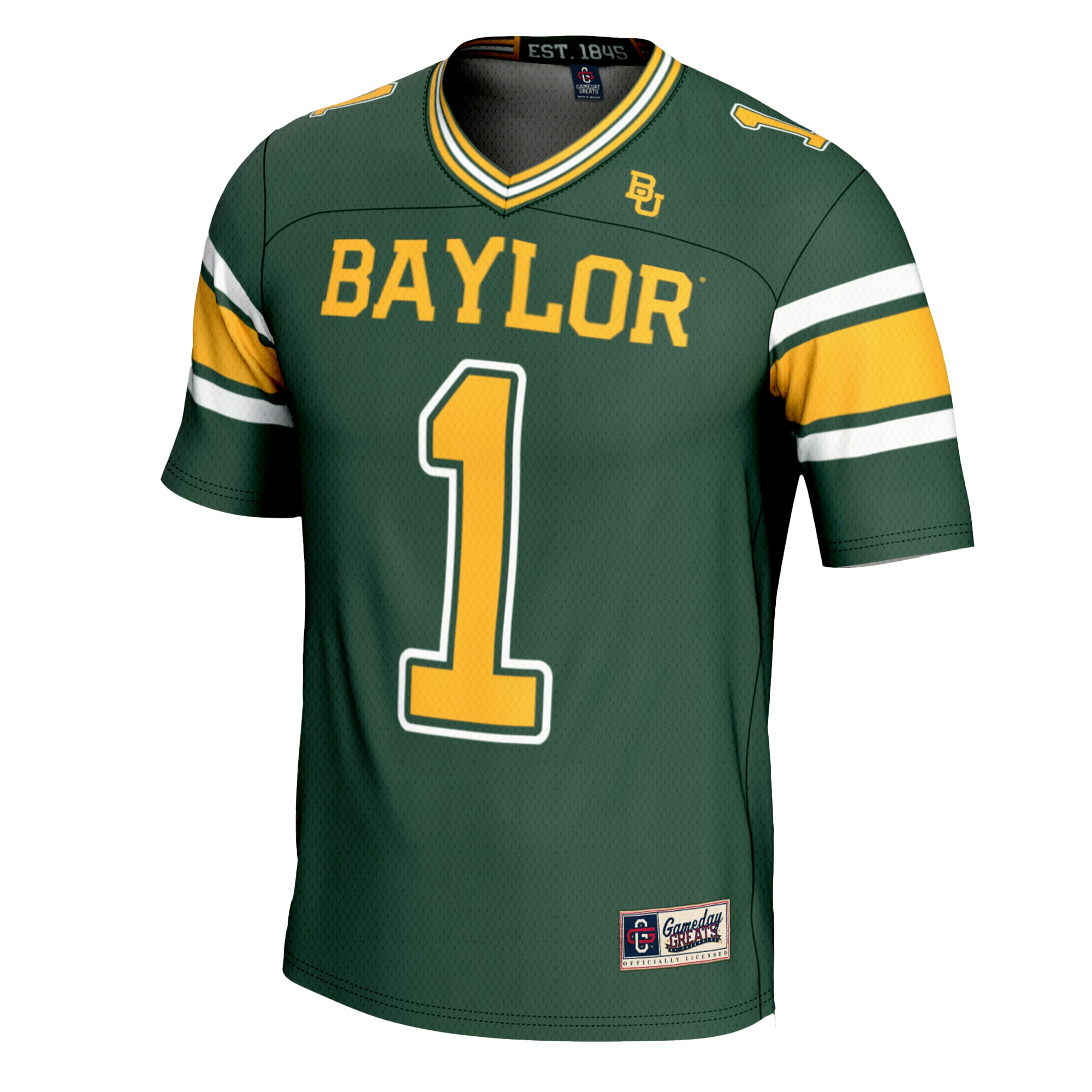 #1 Baylor Bears GameDay Greats 2026 Season Football Jersey - Green