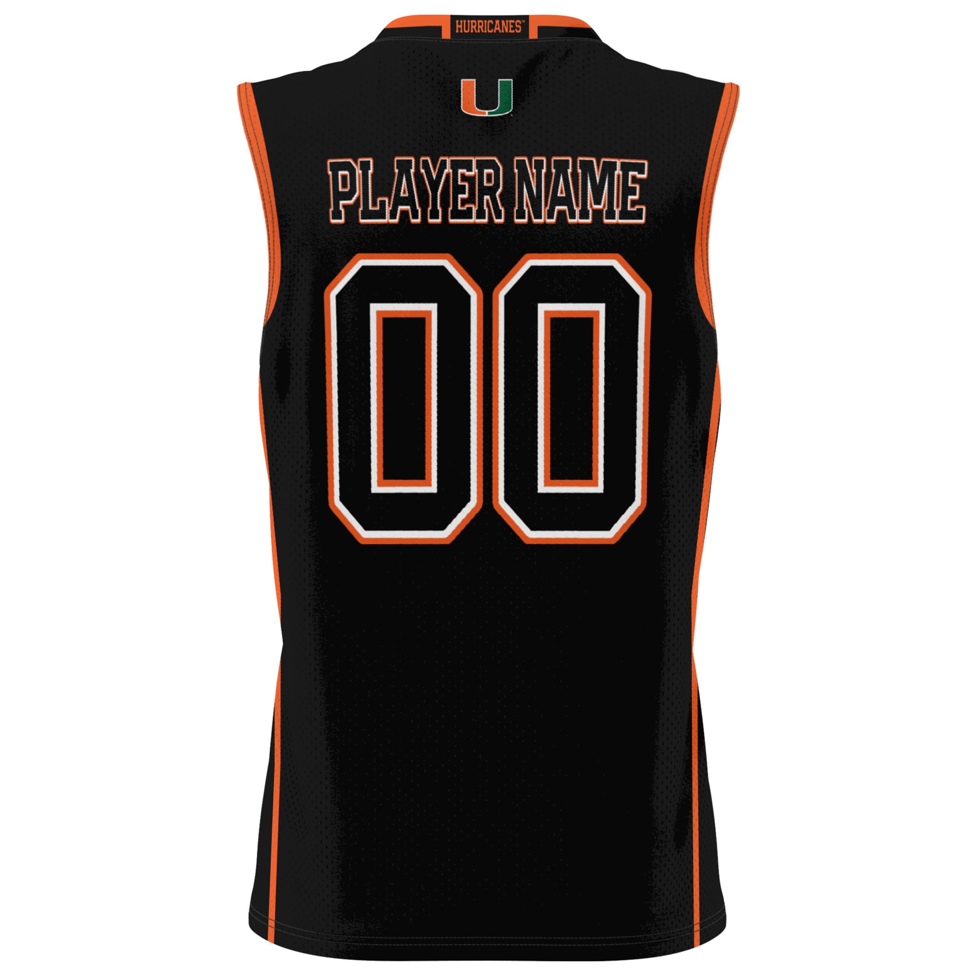 Miami Hurricanes GameDay Greats Youth NIL Pick-A-Player Lightweight Women's Basketball Jersey - Black
