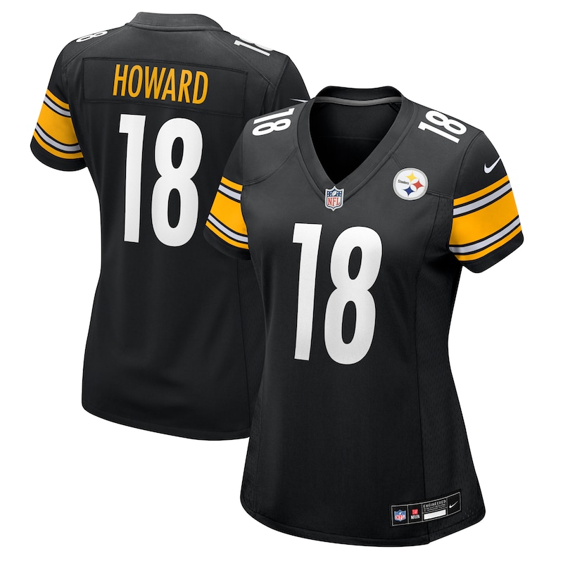 None Will Howard Pittsburgh Steelers Iconic Authentic Jersey
