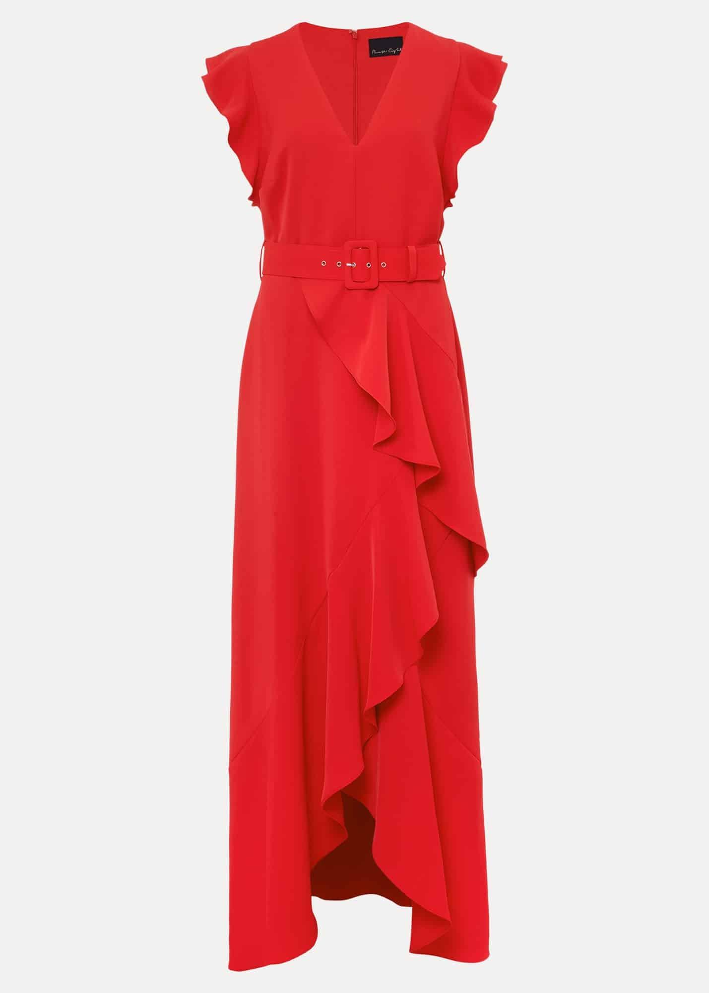 Phoebe Frill Maxi Dress