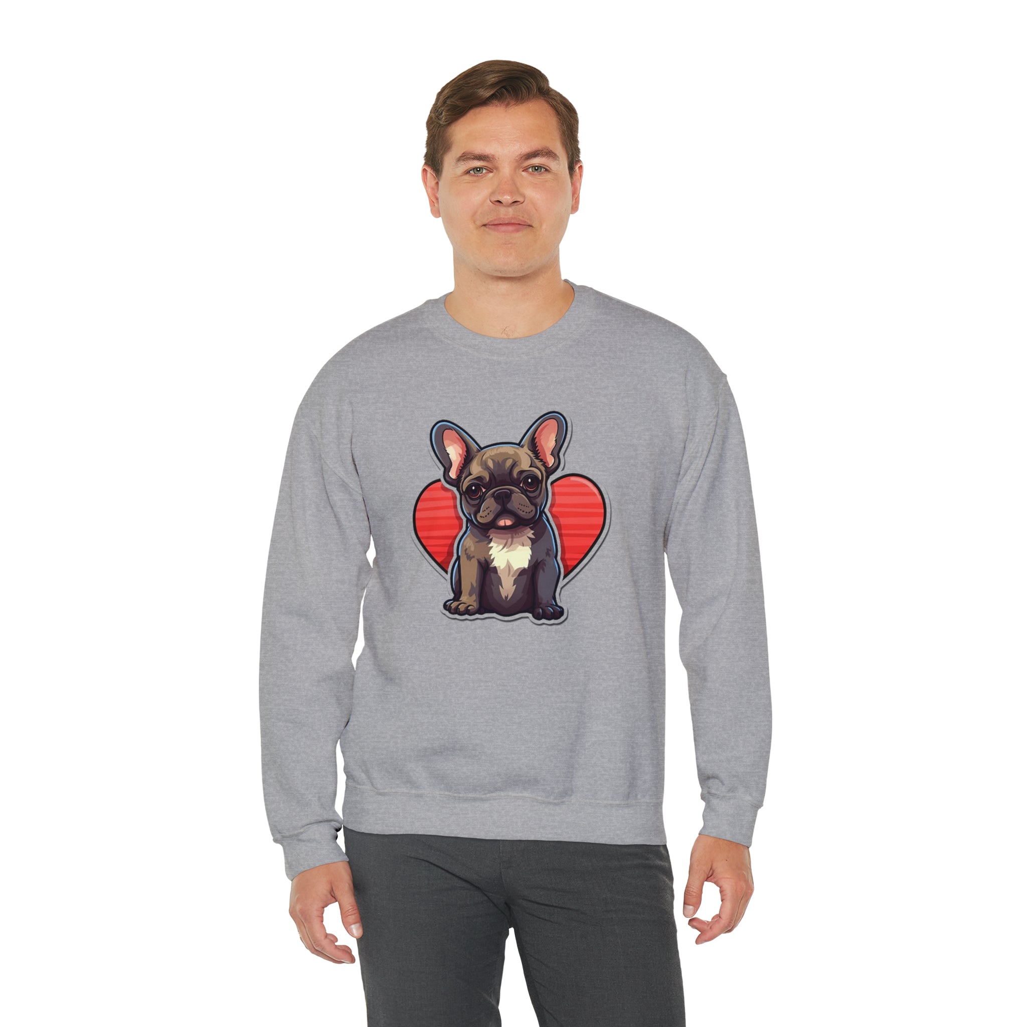 Frenchie Love - Premium Unisex Sweatshirt Indoor Comfort | Durable Build