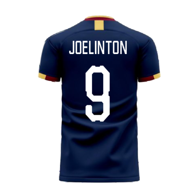 Professional Grade Newcastle Away Concept Football Kit Libero Joel...