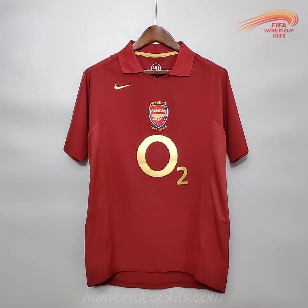 Arsenal 05 to 06 Home Game Soccer Jersey