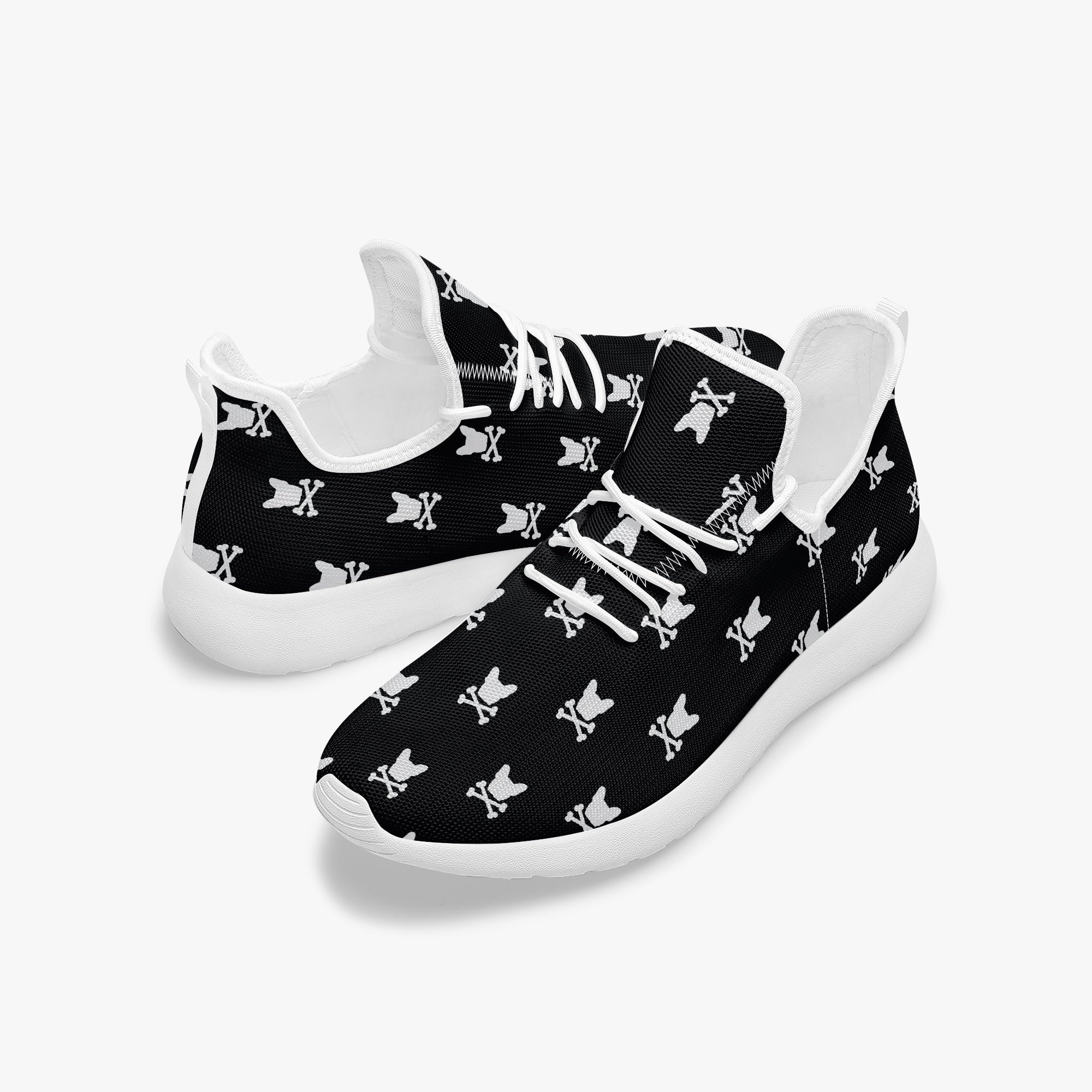 French Bulldog Lover Mickey Classic Sneakers Stylish Walking Shoes