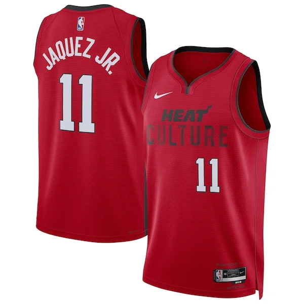 Jaime Jaquez MIA Swingman Jersey - exclusive NBA - Red sports