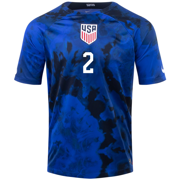 USA 2022-2023 Away Soccer Jersey –  Fan Version S
