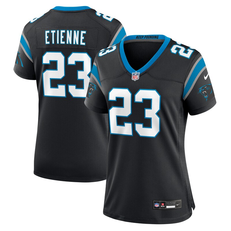 None Trevor Etienne Record-Breaker CAR Panthers Genuine Jersey