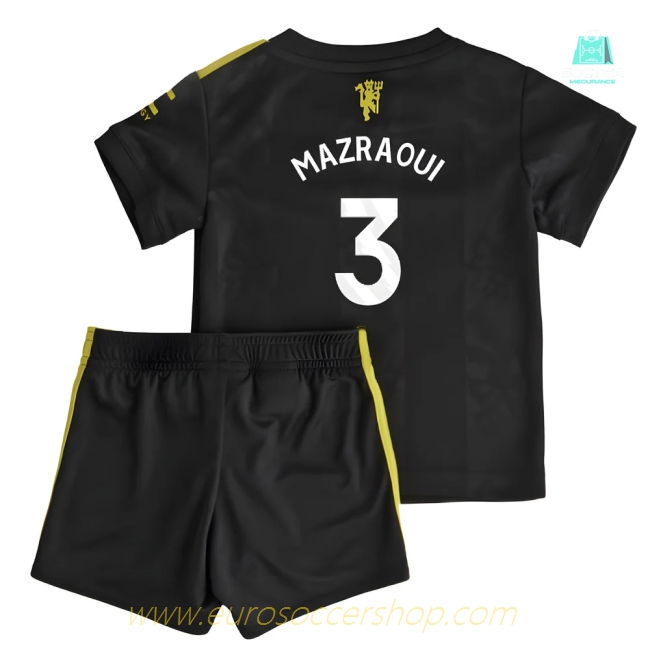 2025-2026 Manchester United Third Baby Kit (Mazraoui 3)