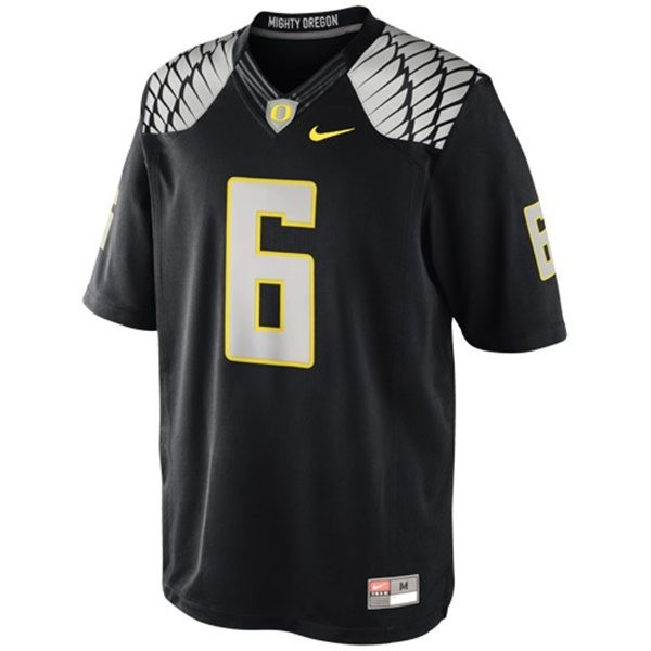 Oregon Ducks De'Anthony Thomas #6 Black Men Stitch Jersey Nike