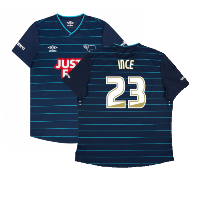 Derby Away Shirt Good Xxl Ince #23 Elite Performance Licensed Fres...