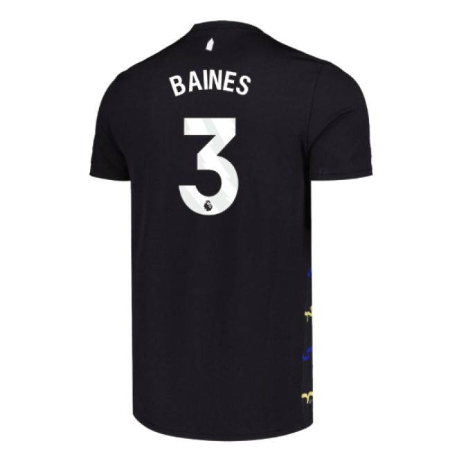 Durable Material Everton Everton Third Shirt Baines #3 New Release...