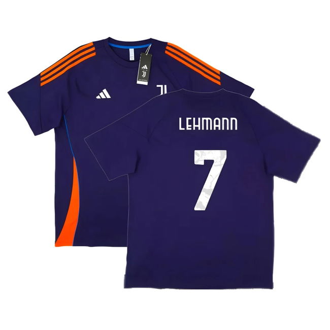 Premium Quality Juve Juventus Training Tee Navy Lehmann #7 Fresh L...