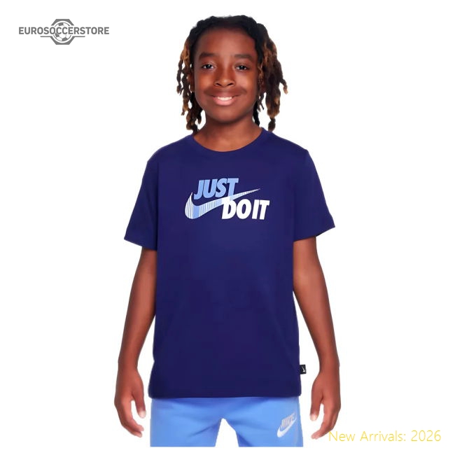 Authentic 2024-2025 Tottenham Hotspur Just Do It T-shirt (navy)