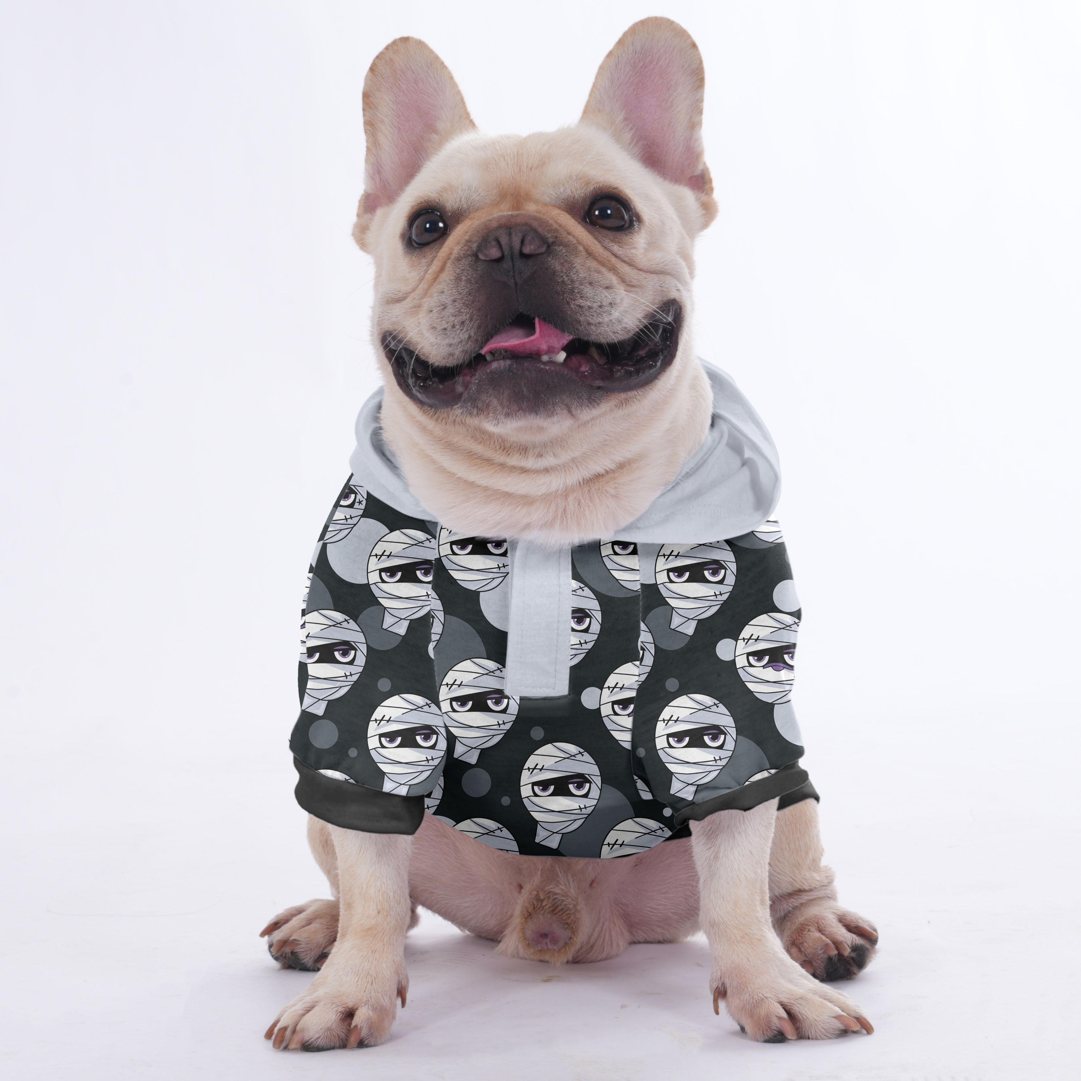 Premium The Mummy - Halloween Hoodies For French Bulldog | Frenchie S...